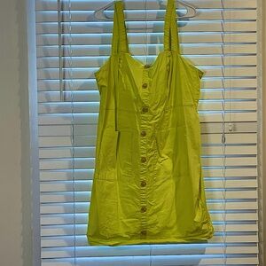 Fashion To Figure- Neon Yellow Dress- 4X